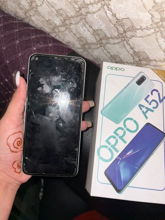 Oppo A52 беті жарамайд блай жақсы