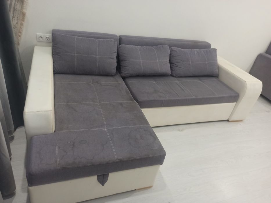 Диван+ кресло б/у