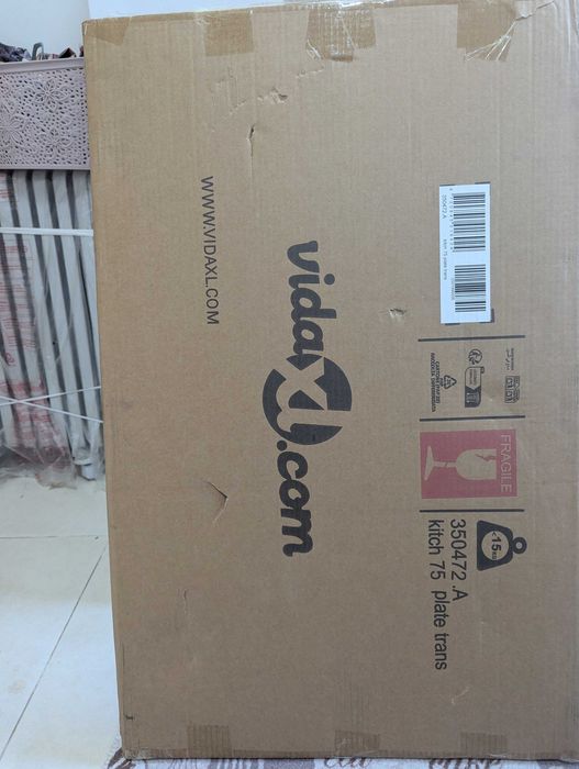 Panou Emag antistropi NOU (sigilat  bucatarie sticlă securizată VIDAXL