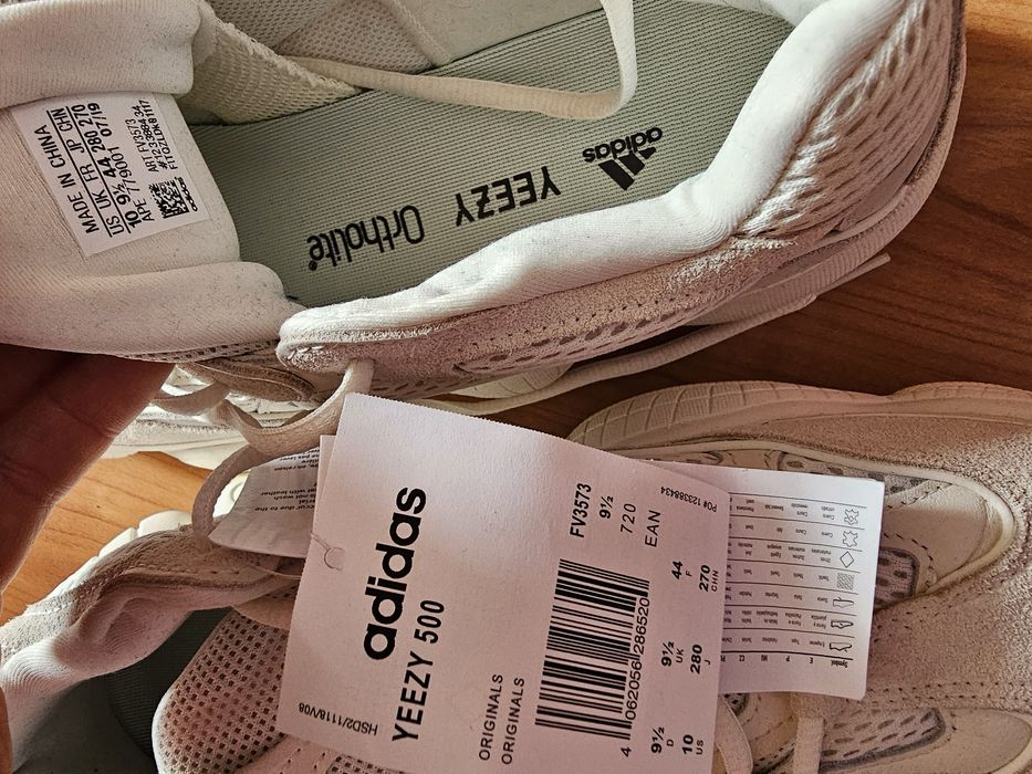 Adidas Yeezy 500 Blush -44 cu 28cm noi