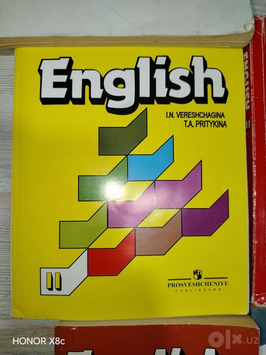 Продаются учебники по английскому языку 2,3,4,5 класс