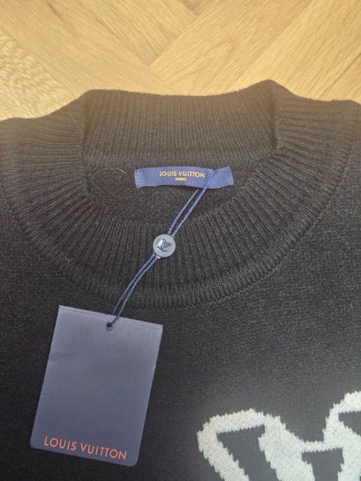 LV Knitted Sweater Black