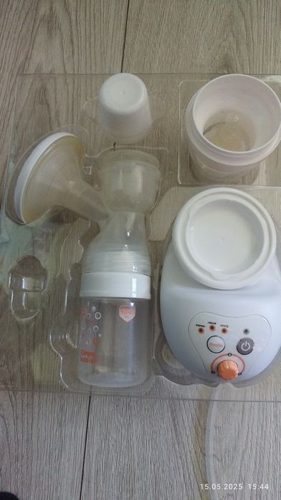 Електрическа помпа за кърма, нагревател за шишета, шишета Nuk