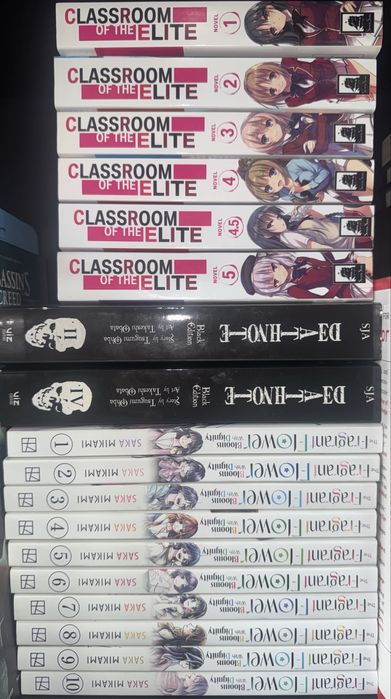 Manga Boruto, One piece, etc.