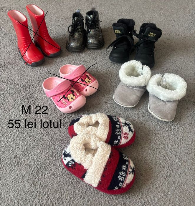 Încălțăminte pentru fete și băieți