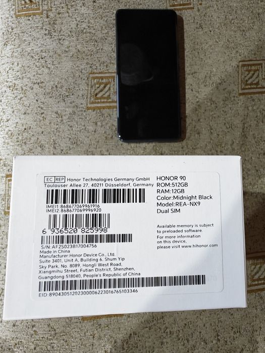 Honor 90 Midniht Black