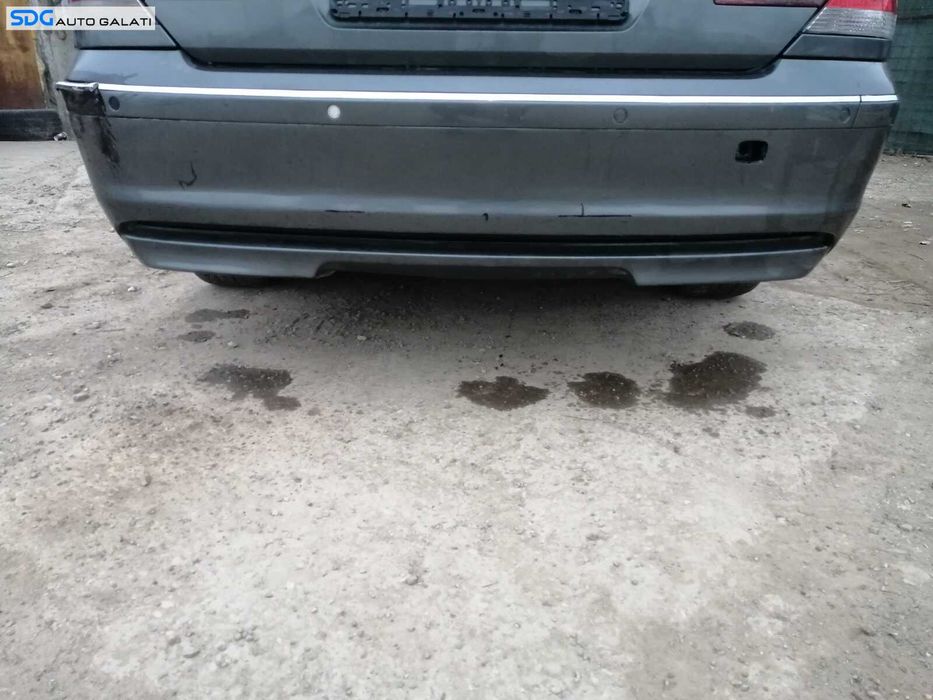 Bara Spoiler Spate cu Locas Senzori Parcare cu Defect BMW Seria 7 E65 E66 730 Facelift 2001 - 2008 Culoare A36/7 Titangrau II Metallic [L4823] [RAFT]
