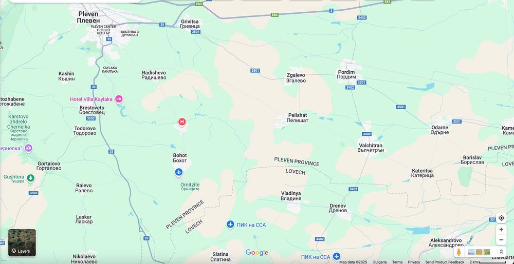 Продава се Парцел в с. Пелишат, Област Плевен - 1332 кв.м за 5 €/кв.м - Снимка #4