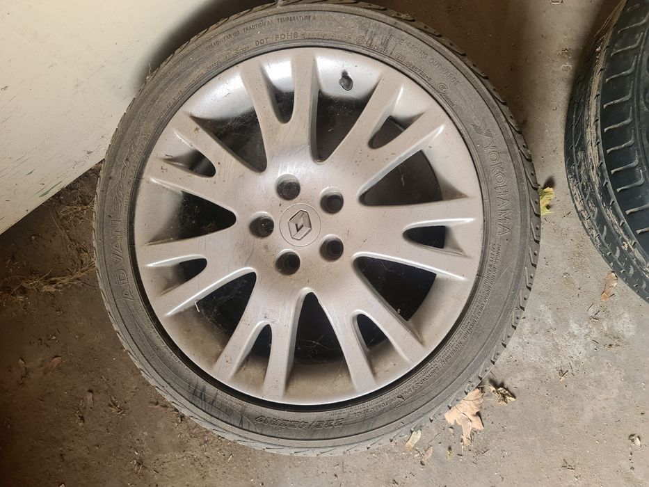 Set jante 5x108  R17 Renault
