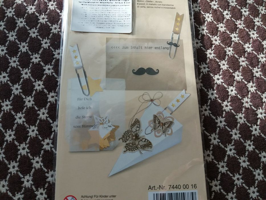 Скрапбукинг: брадсы, декоративные скрепки