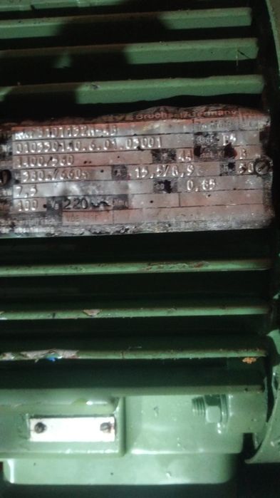 Motor electric trifazat cu reductor, SEW, 7.5kW, 560rpm, 380V
