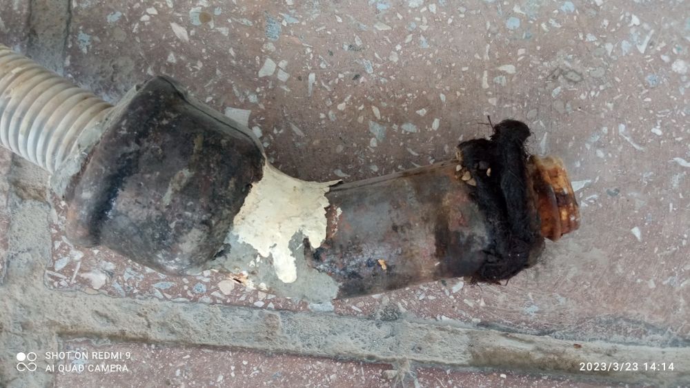 Чугунный патрубок для канализации *