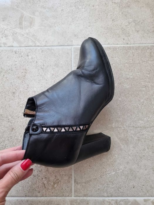 Botine Benvenuti, piele naturala, marimea 37