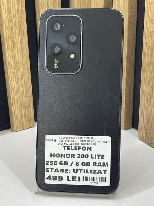 Honor 200 Lite 256Gb 8Gb ram Garantie / Factura #58789