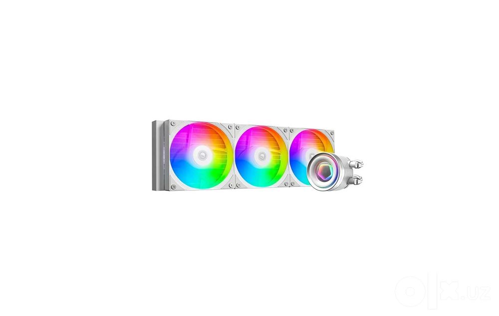 - Система жидкостного охлаждения ID Cooling FX360 INF WH