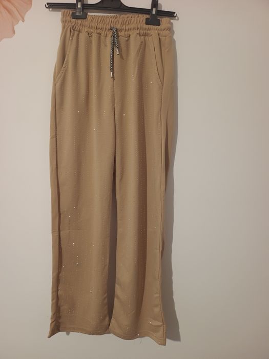 Pantaloni Dama cu pietricele Largi