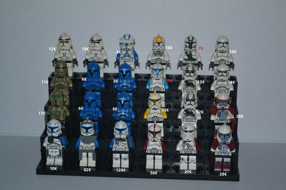 LEGO Star Wars минифигурки Обновено