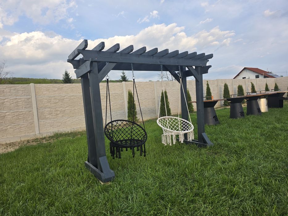 Pergola leagan cu 2 cuiburi