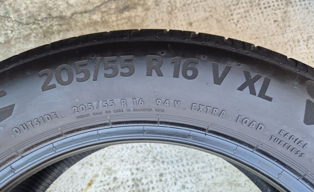 Set 2buc 205/55 R16 94V XL Continental EcoContat 6 vară