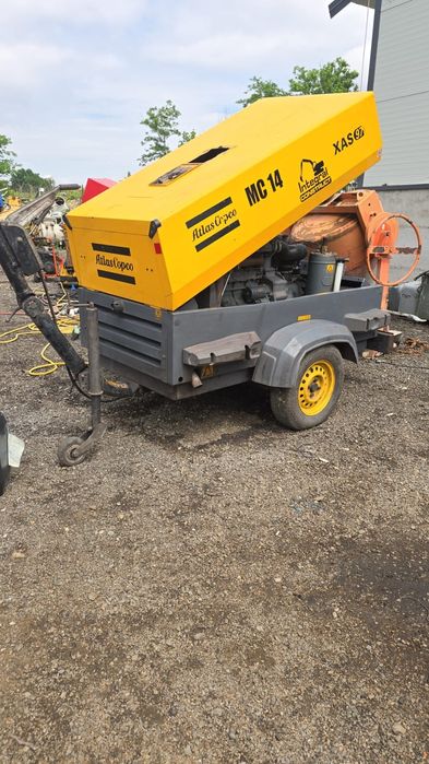 Motocompresor 5,3 m3Atlas copco xas 97