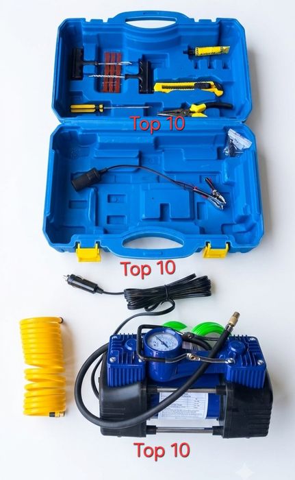 Компресор за помпане на гуми за кола 12 V