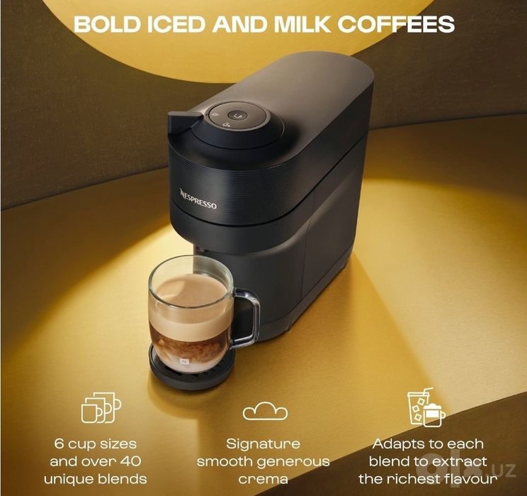 Капсульная кофемашина Nespresso Vertuo pop. Сделано в Венгрии
