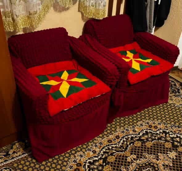 Диван с 2 креслами