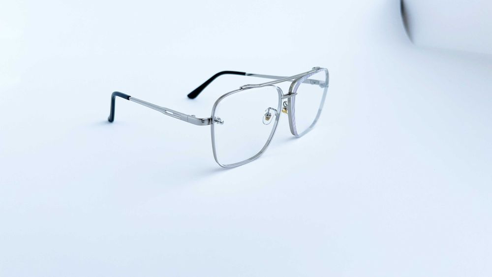 Ochelari de soare Dita Mach Six - Rama argintie Lentile transparente