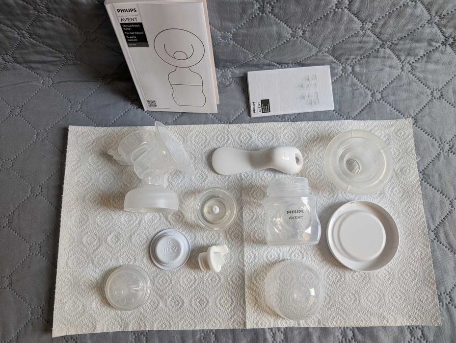 Няколко помпи за кърма: Momcozy, Medela, Philips Avent, Spectra