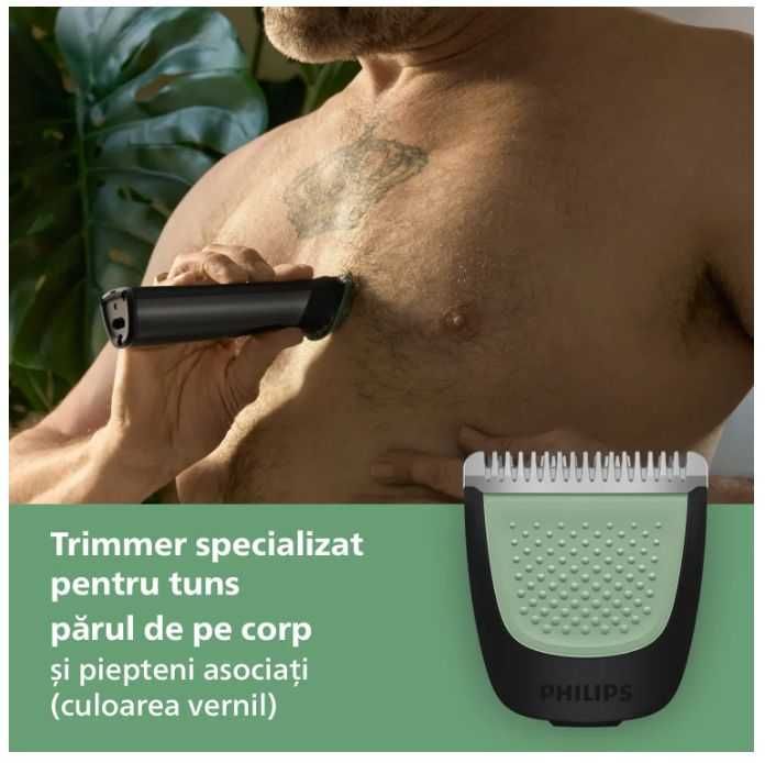 Aparat de tuns barba & parul de pe cap si corp 15in1 PHILIPS All-in-One MG9531