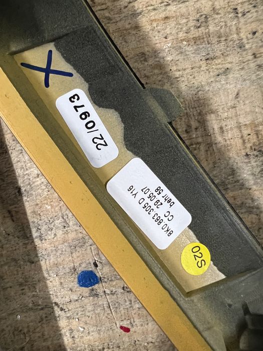 Оригинални интерьорни лайсни махагон за Audi A5 S5 coupe Sline