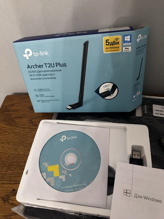 Wi-Fi адаптер TP-Link Archer T2U Plus
