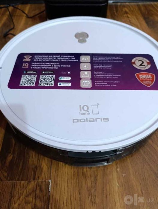 Робот-пылесос Polaris PVCR G2 0726W Wi-Fi IQ Home
