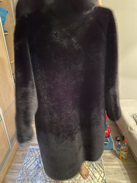 Экошуба теплая двусторонняя