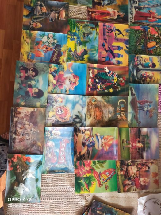 Продам стерео открытки советского времени, переливные.