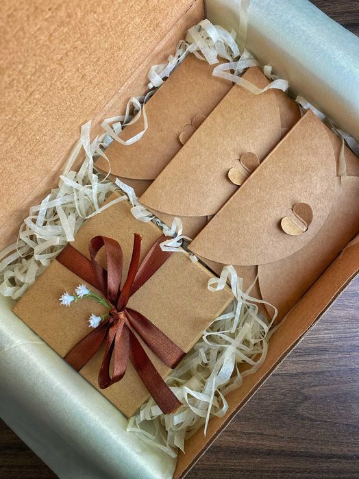 Set cadou romantic cu bijuterie și mesaje de dragoste pentru femei, în cutie elegantă