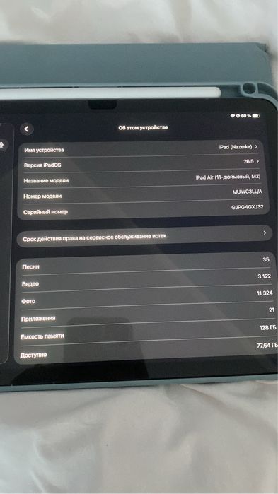 Ipad air (128gb)