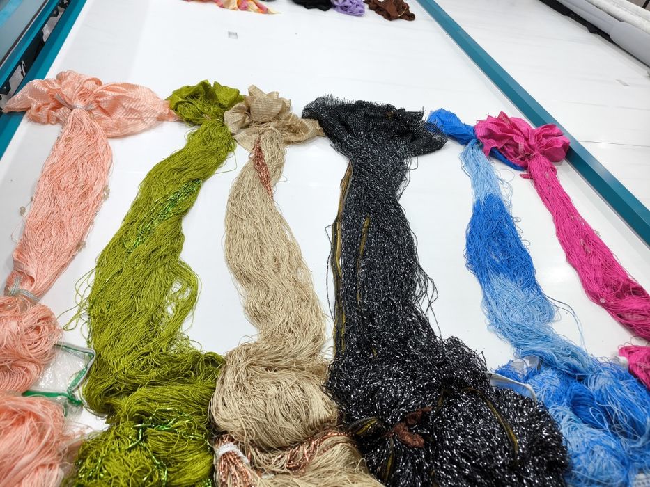 Шторы кисея- нитяные.