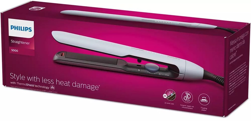 Выпрямитель волос Philips BHS520/00

Макс. мощность 53 Вт
Покрытие раб