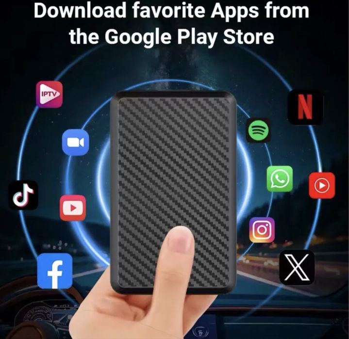 TV android Box 4GB -64GB ROM-Телевизия, Ютуб, безжичен CarPlay / AndroidAuto