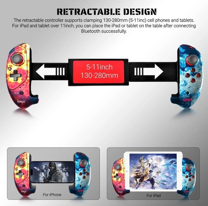 Джостик геймпад контроллер для телефона планшета пк беспроводной блюту