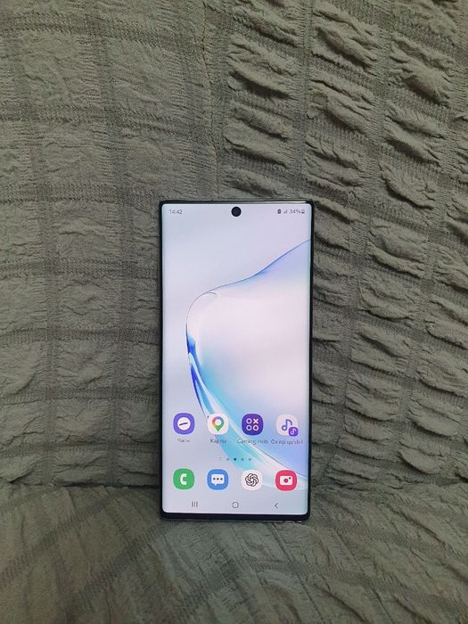 Samsung Galaxy Note 10 5G 12/256GB Silver Igravoy Flagman Holati Zor