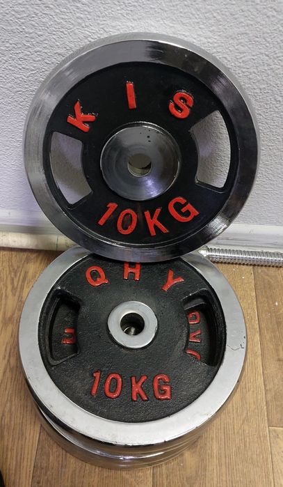 Блины на штангу 10кг-2шт