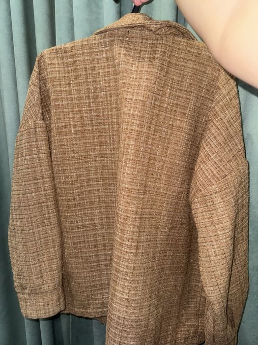 Бомбер желтая блестяш