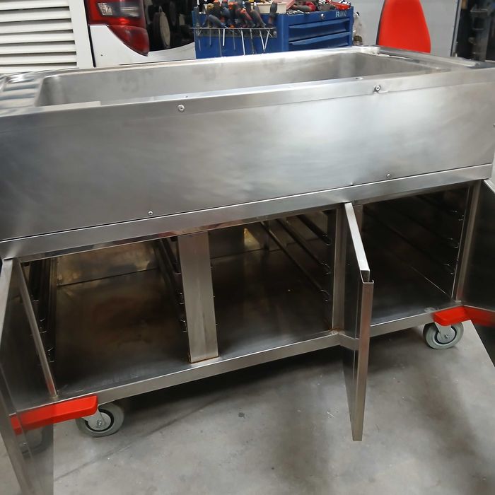 бен мари топла витрина