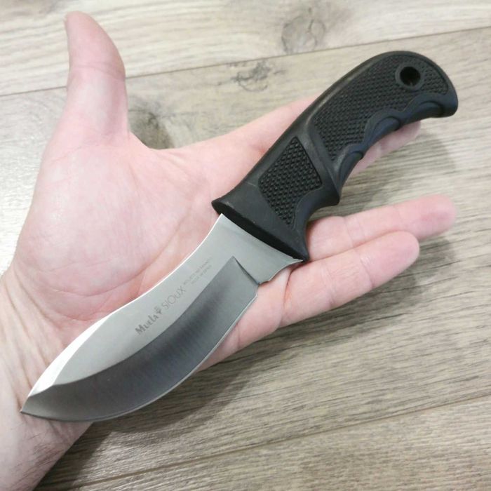 Ловен нож за дране MUELA SIOUX-10G ИСПАНИЯ с кания от естествена кожа