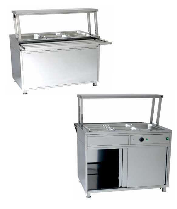 Мармит вторых блюд 3-х рядный