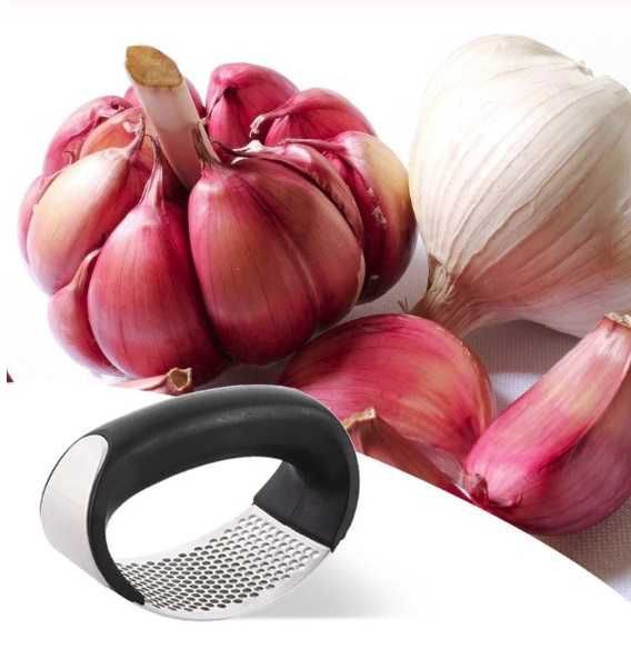 Преса за чесън от неръждаема стомана кухненски аксесоари