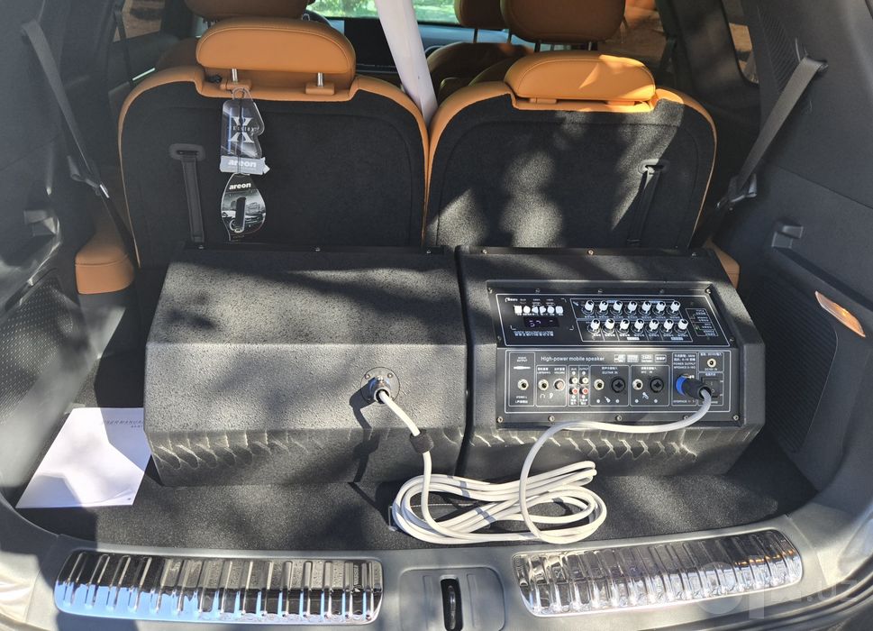 Yangi Kuchli Ko‘chma Kolonka X7 (500W) + 2 ta Mikrofon