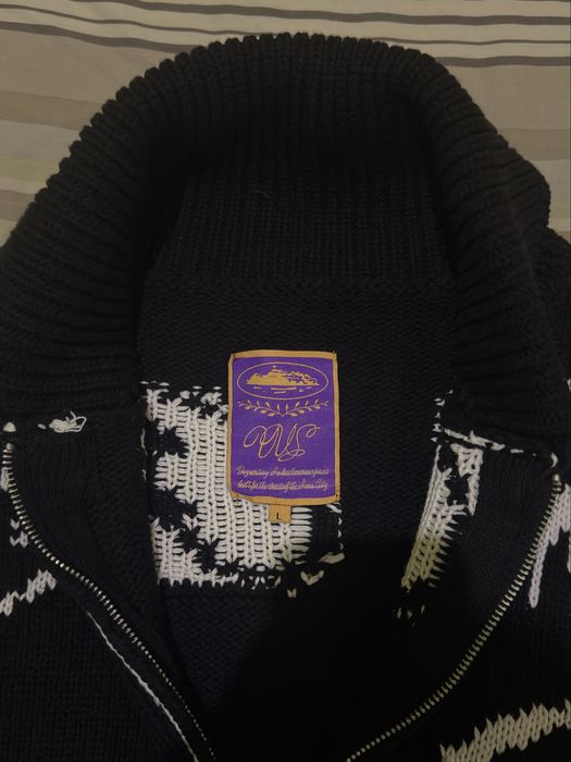 Corteiz VVS Jacquard Knit Zip